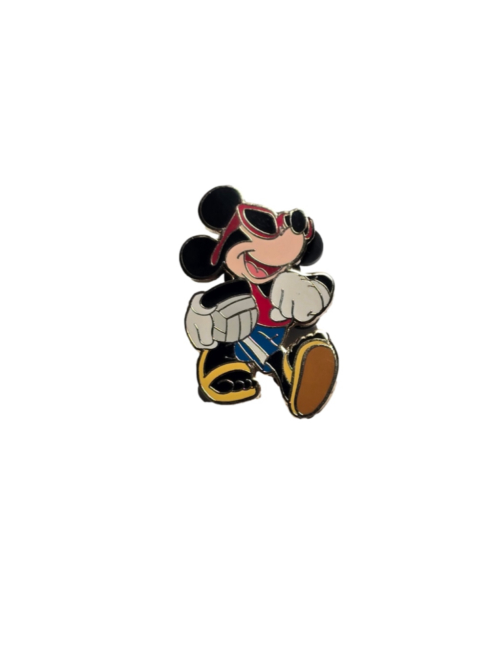 Disney Pin 2005 Mickey Mouse Volleyball Beach Series DLR Enamel Pin 39733